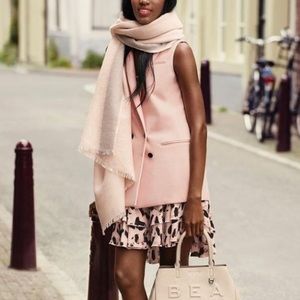 💕Blush Pink Double-Breasted Vest